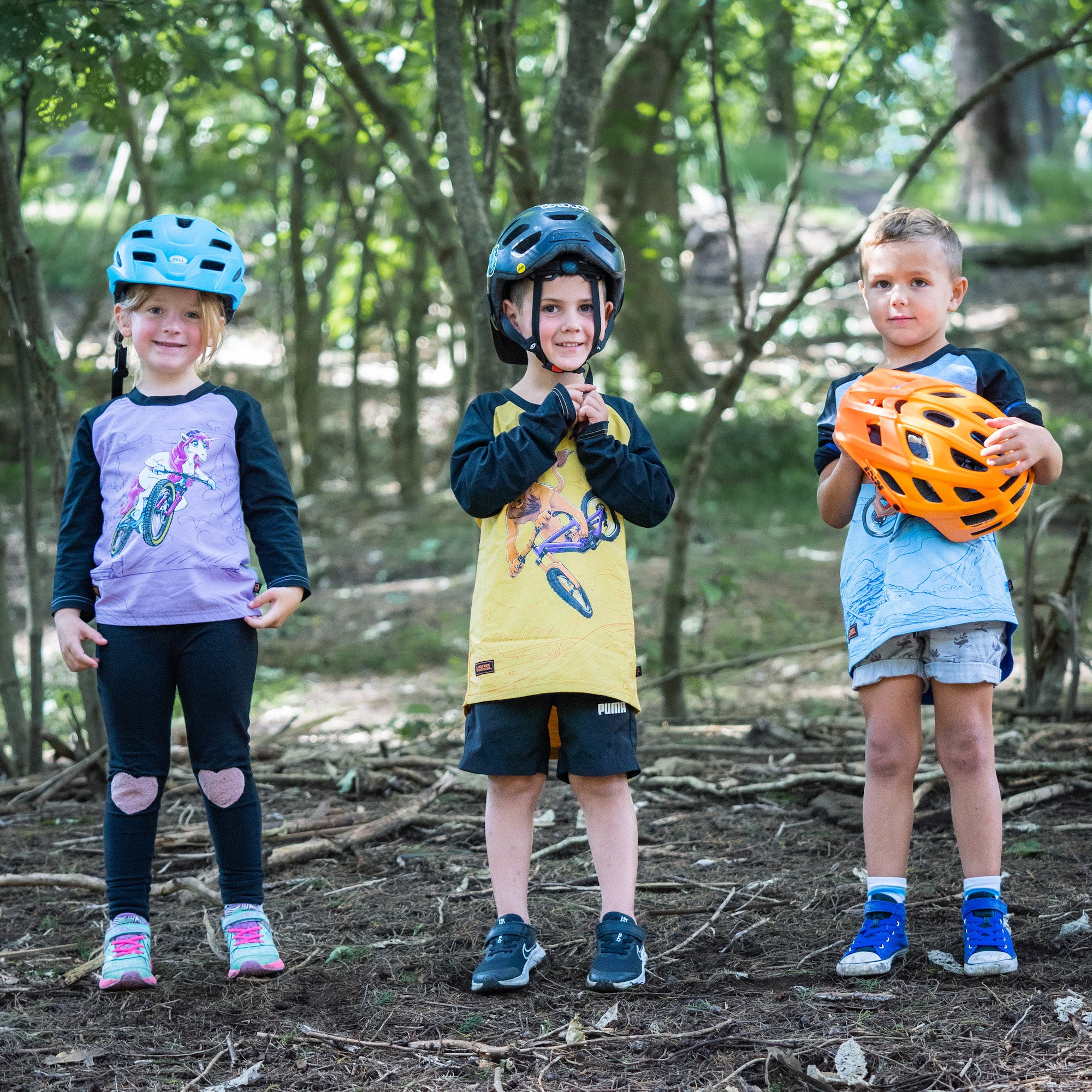 UPSHIFT UNICORN WINDPROOF KIDS MTB JERSEY - Image 5